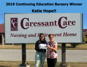 2019 Continuing Education Bursary